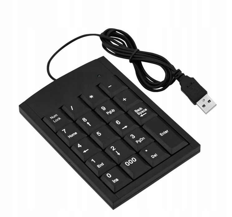 Klawiatura  Numeryczna do Laptopa Komputera na  USB