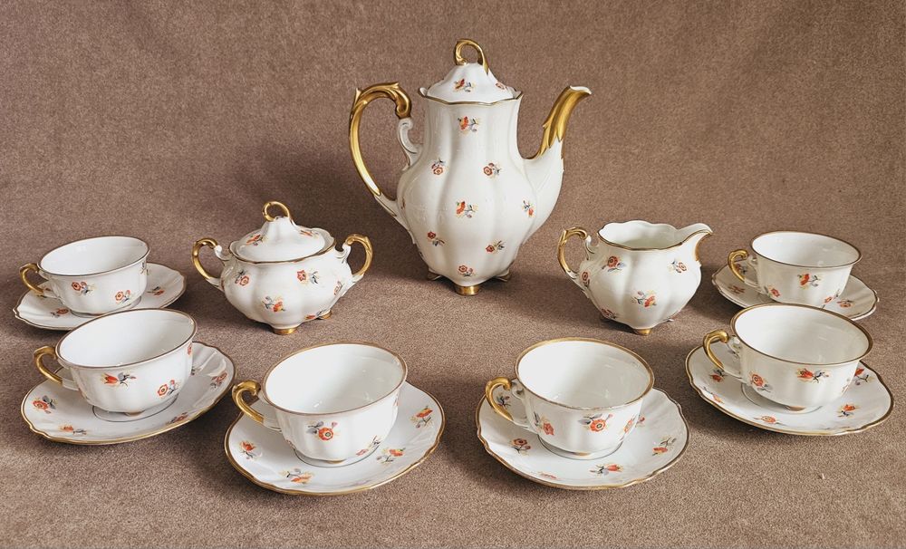 Przedwojenny serwis kawowy, Ćmielów, Fason 520