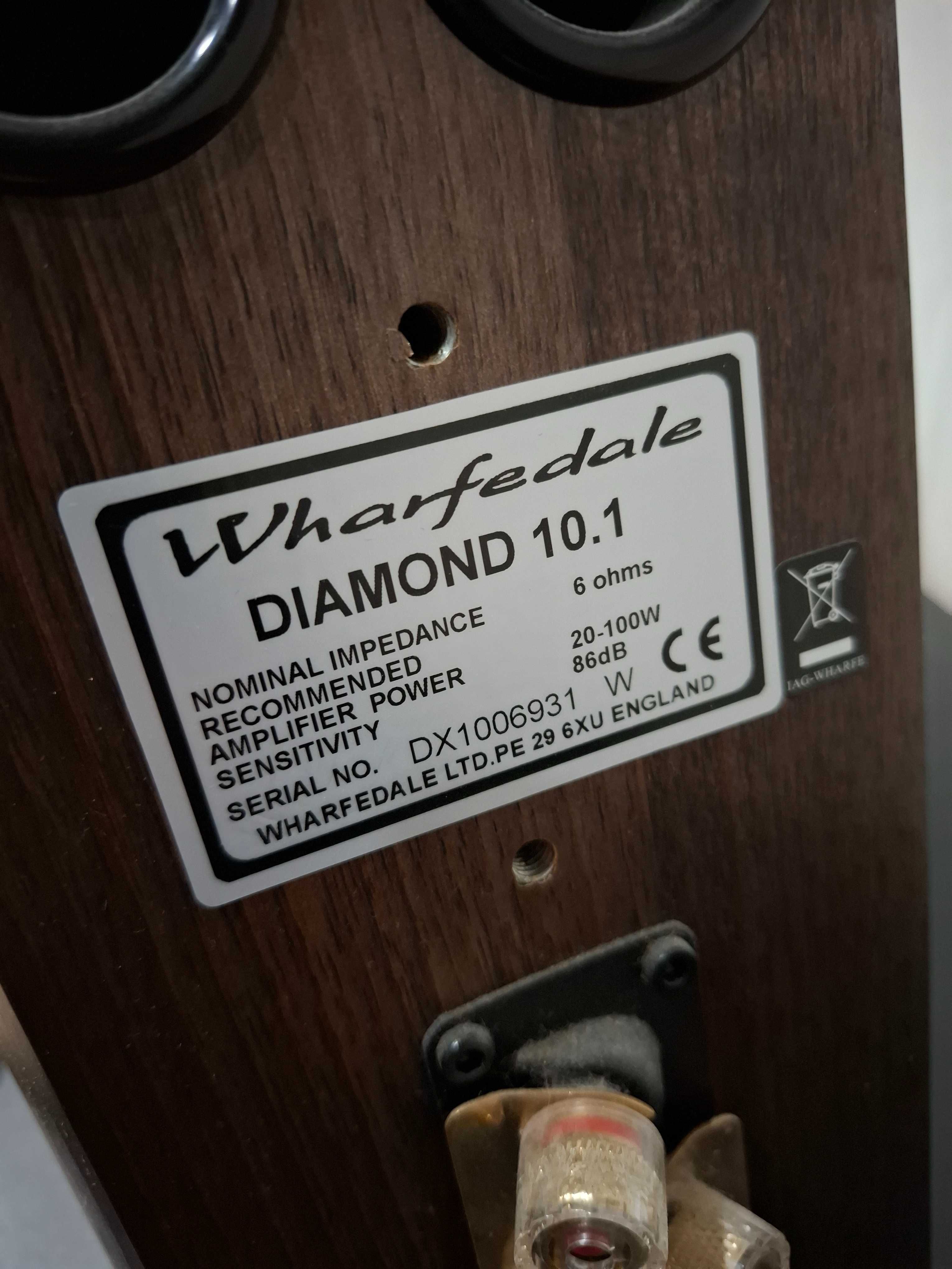 Sistema som Wharfdale Diamond + Pioneer Vsx 923