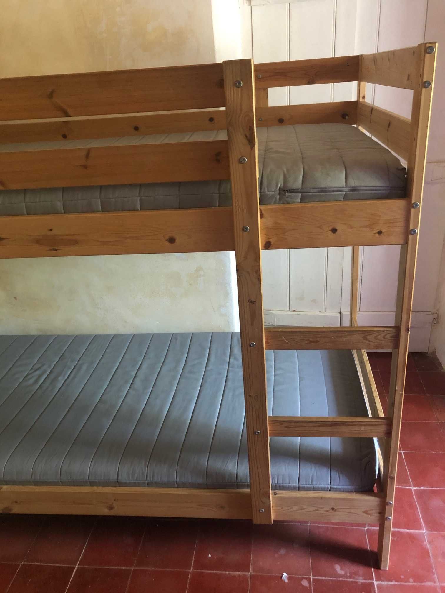 Wooden Bunkbed (IKEA) No matresses