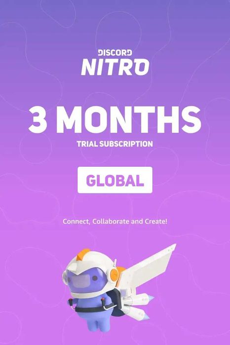 Discord nitro full 3 месяца