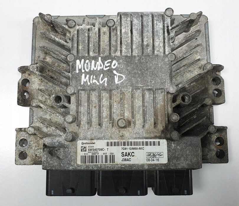STEROWNIK KOMPUTER SILNIKA FORD MONDEO MK4 2.0 TDCI 7G91-12A650-AKC
