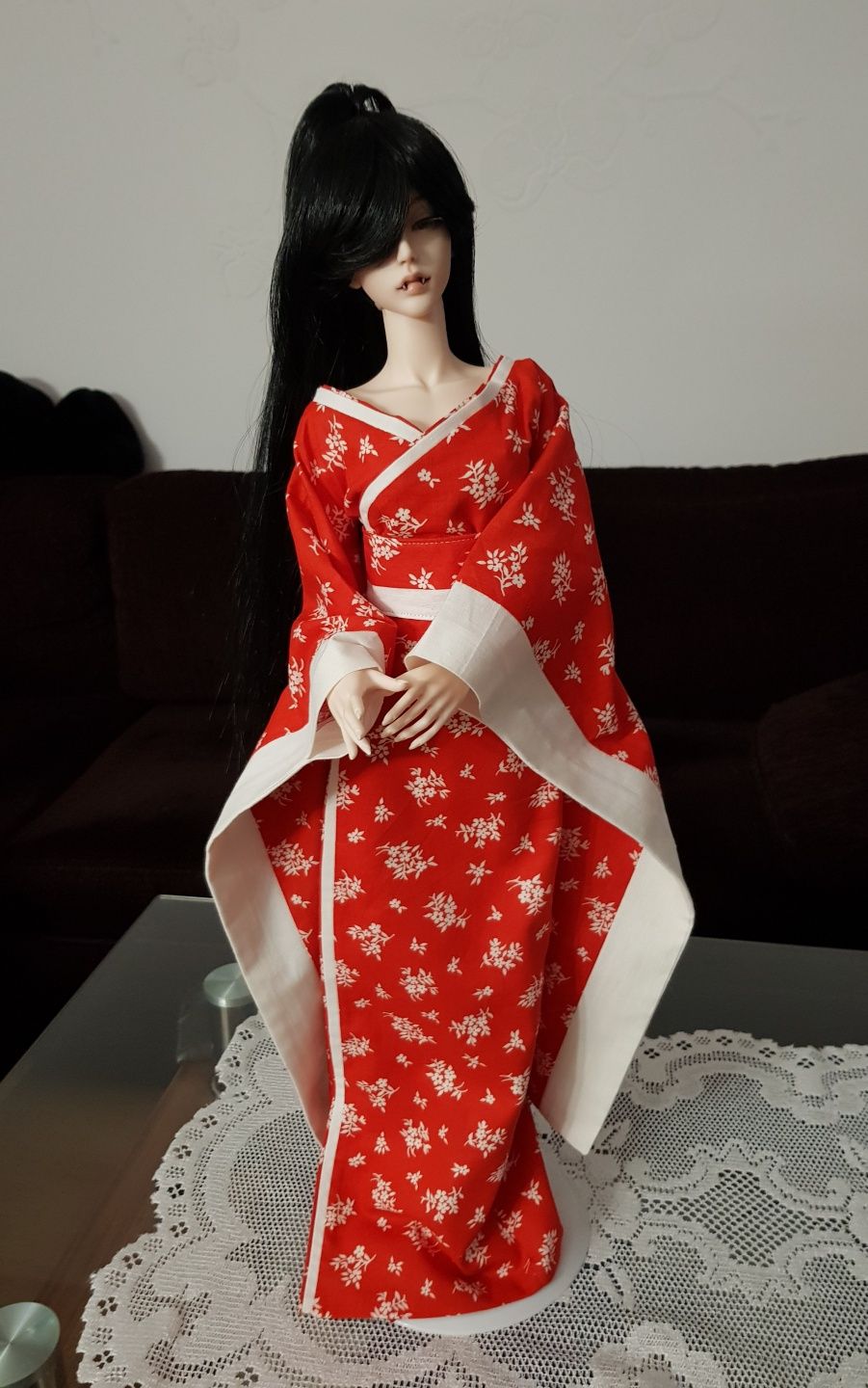 Kimono yukata na lalki bjd SD