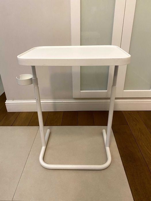 Mini biurko / Stolik pod laptopa Ikea BJÖRKÅSEN biały
