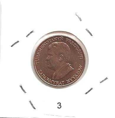 Turquemenistão - - - - - Moedas