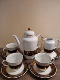 Чайный набор сервиз фарфор Чехия чашки блюдца чайник сливочник