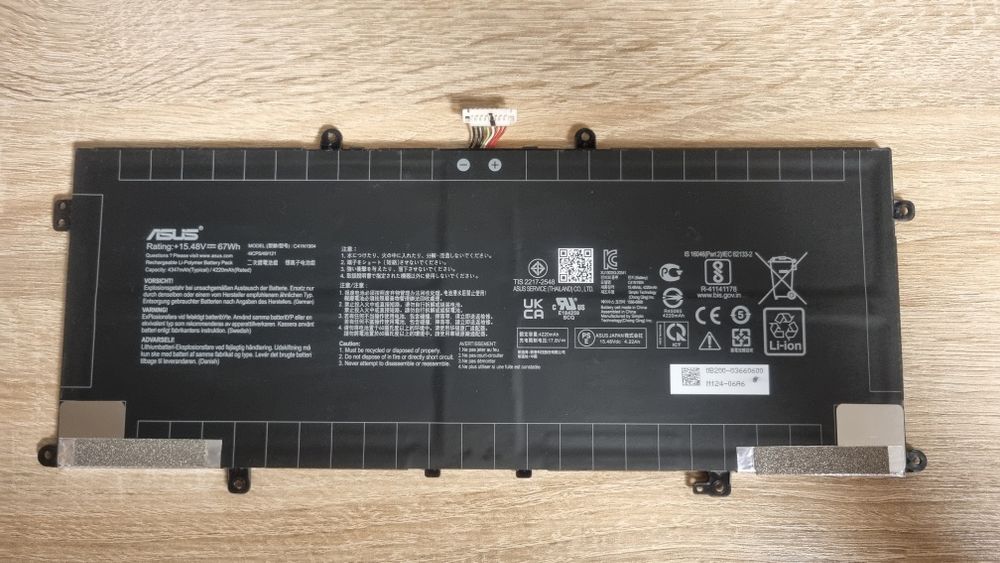 Oryginalna bateria do zenbook 14 UM425, C41N1904, 58% sprawności
