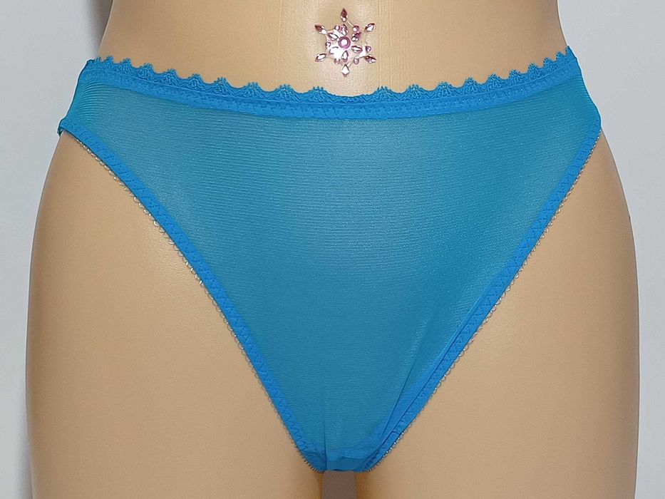 Nowe Super Majtki tiulowe otwarty krok Nowe S