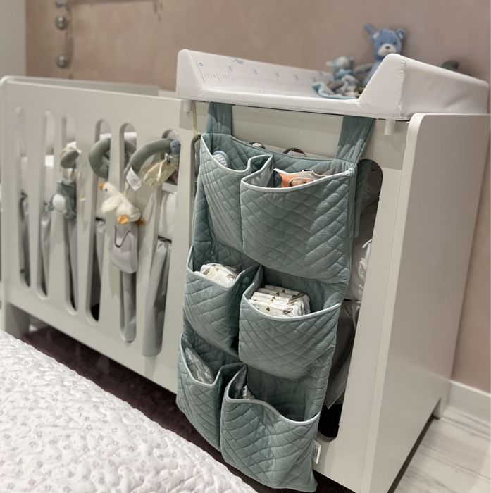 Łóżeczko dziecięce Moon białe