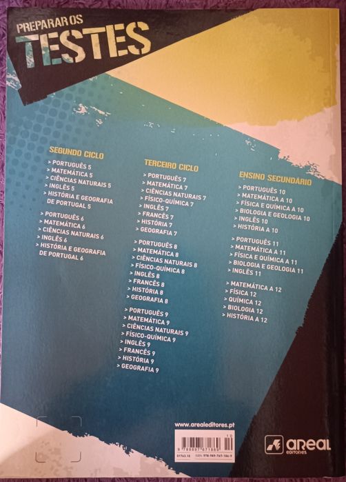 Livro de preparação para testes de português 11 ano da Areal novo