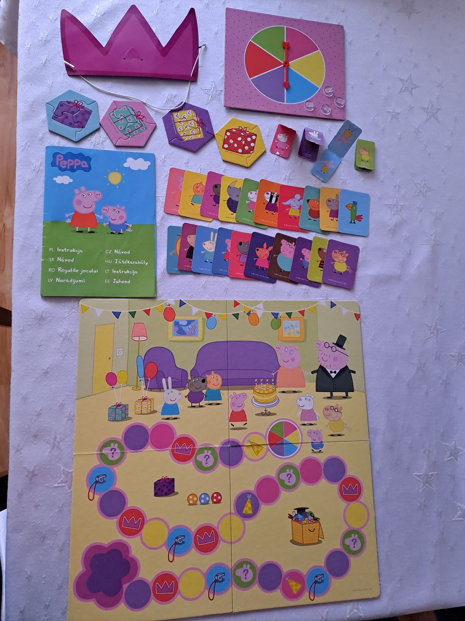 Gra planszowa Trefl Peppa Party Time 2w1