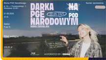 Daria Zawiałow Darka pod PGE Narodowym bilet