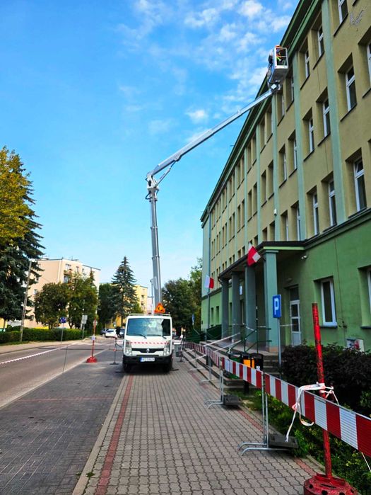 Podnośnik Koszowy zwyżka  25 m  Kętrzyn i okolice