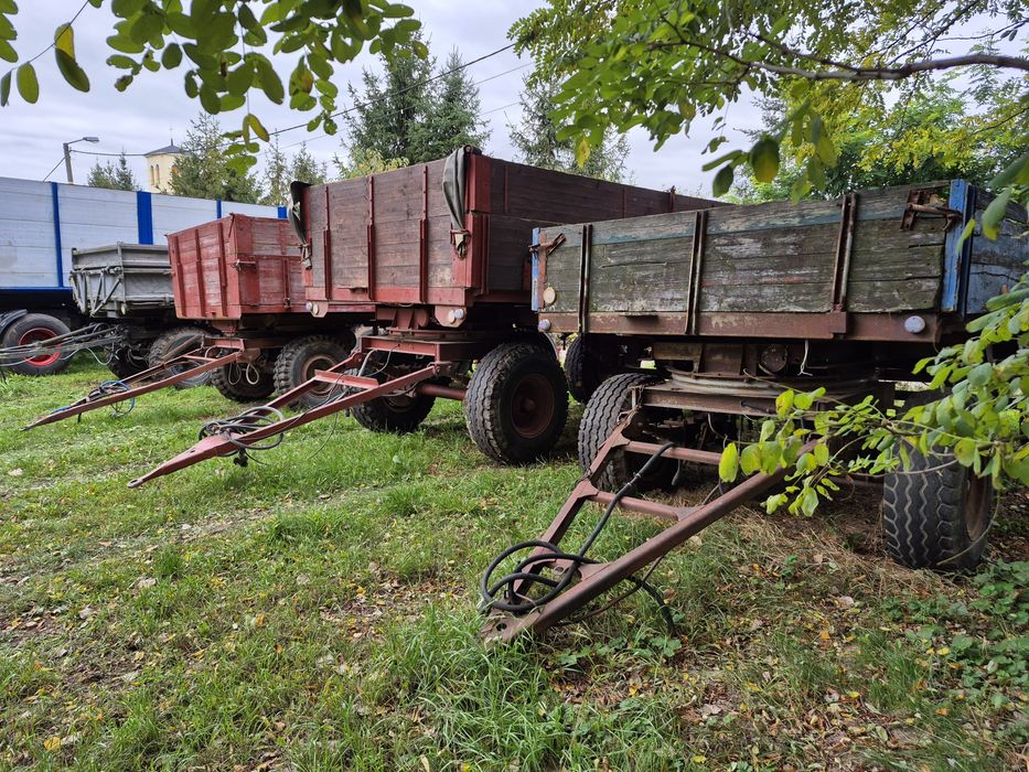 Przyczepa rolnicza czeska bss 8 ton ifa 6 ton Brandys 7 ton panav hw