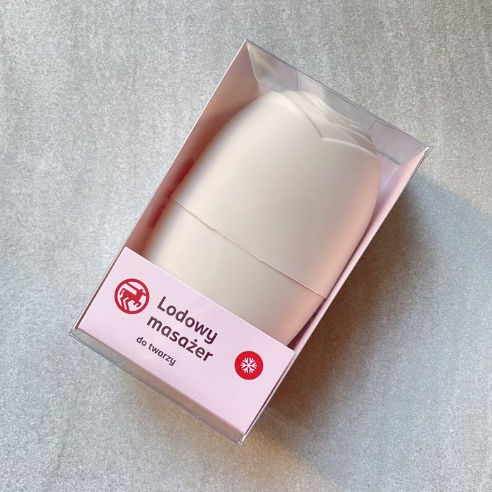 Lodowy masażer do twarzy Rossmann NOWY na prezent