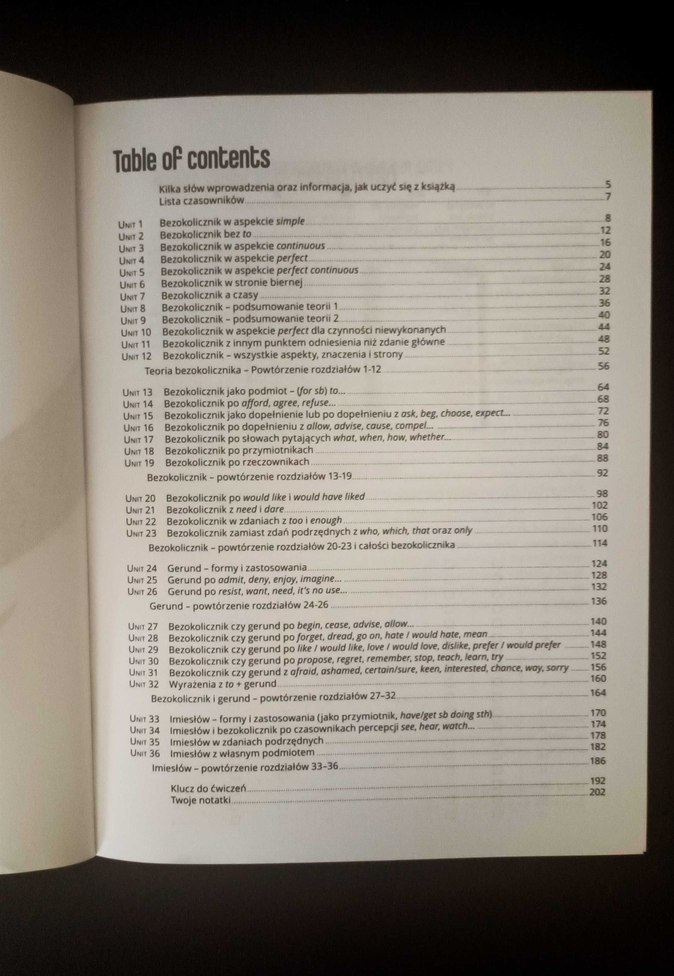 Angielski w tłumaczeniach. Dla Orłów. Gerund, Infinitive, Participle