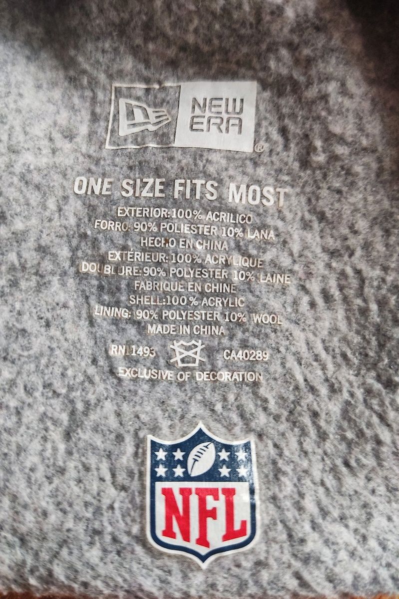 Czapka zimowa zespołu ligi NFL Seattle Seahawks New Era