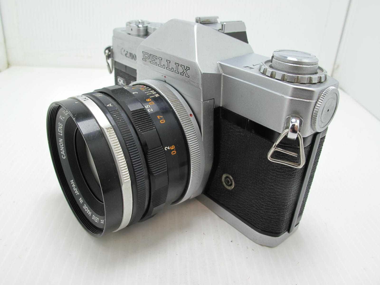 Canon  modelo " Pellix" (baixa de preço)Objectica Canon FL 50mm 1:1.4