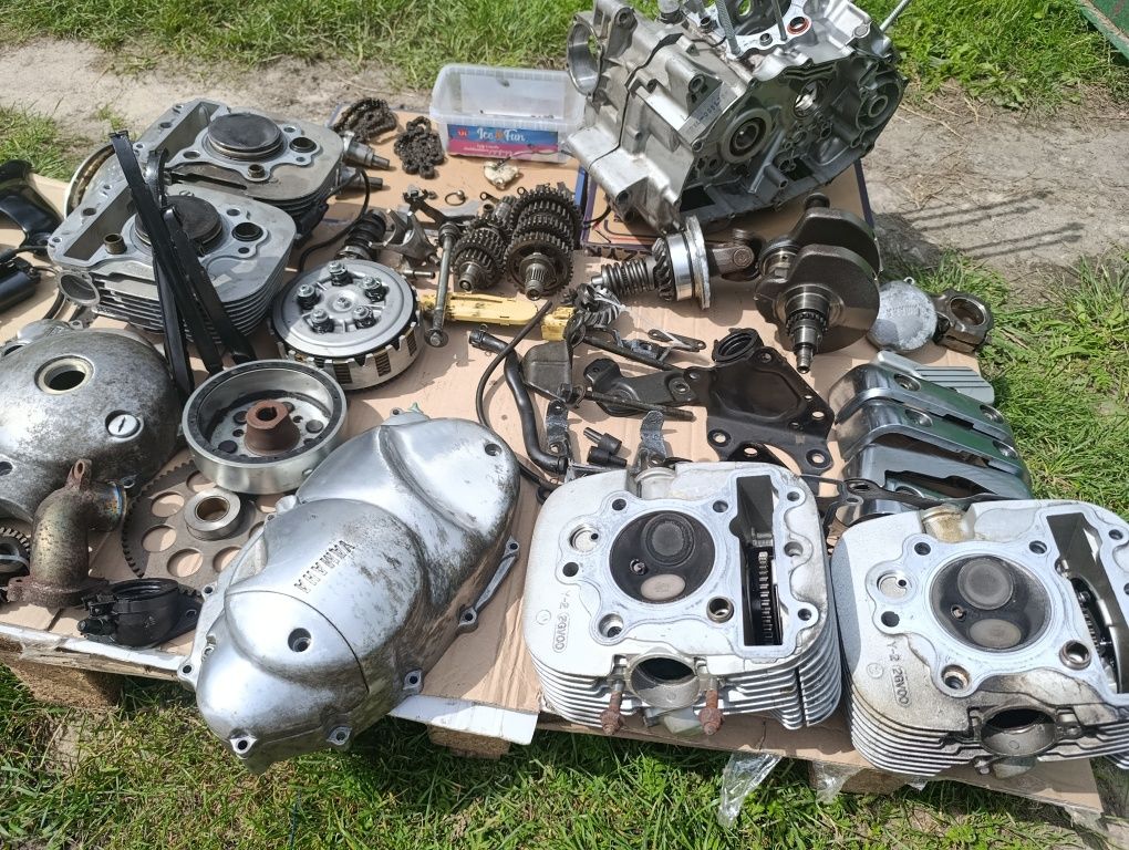 Yamaha Virago XV 535 części silnika silnikowe 2YL nr. D2