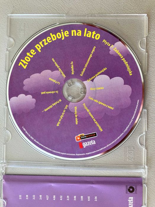 CD Złote przeboje na lato - dwie unikatowe płyty