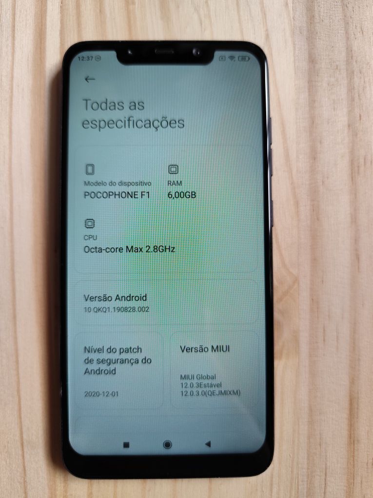 Smartphone Pocophone POCO F1 128Gb Xiaomi