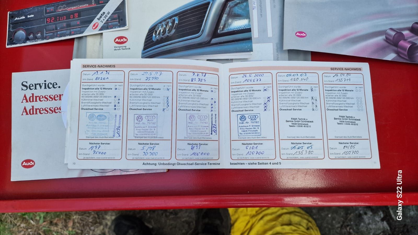 Książka Serwisowa Instrukcja Audi 80 B4 2.0 ABT Sedan