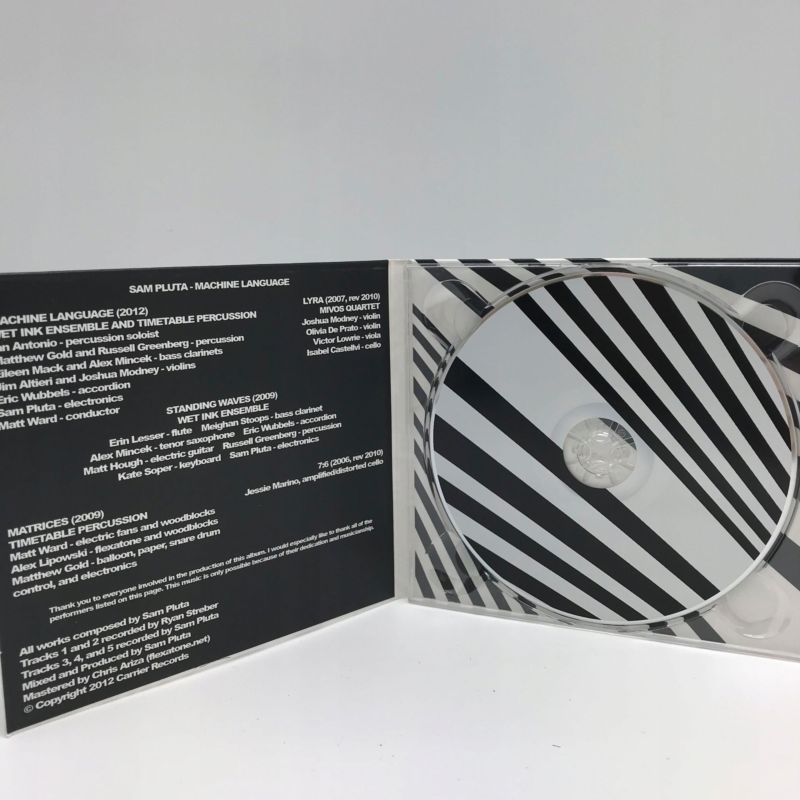 cd - sam pluta - machine language