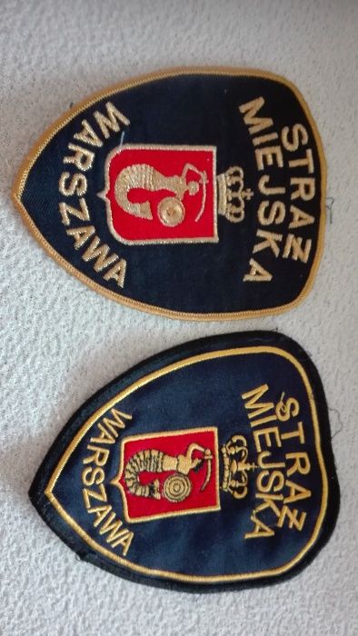 Naszywki straży miejskich