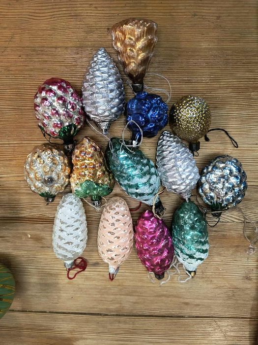 Bombki choinkowe Prl