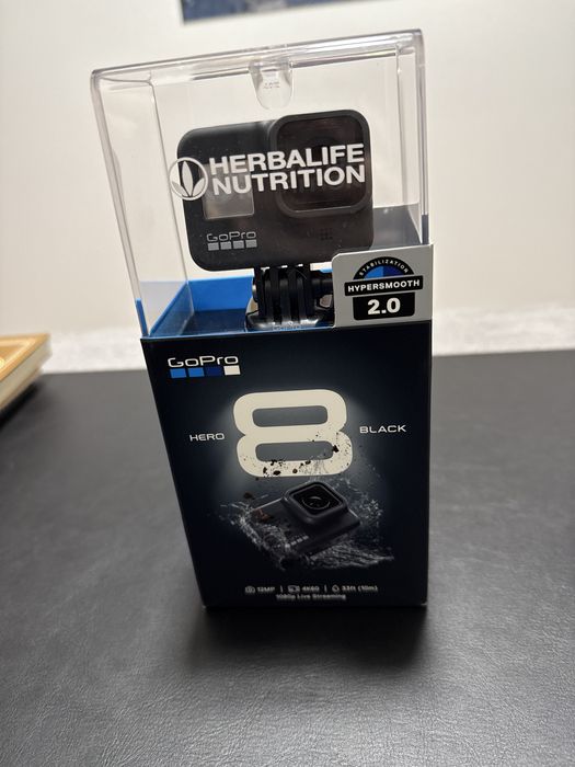 GoPro Hero 8 Black — Nova, nunca usada