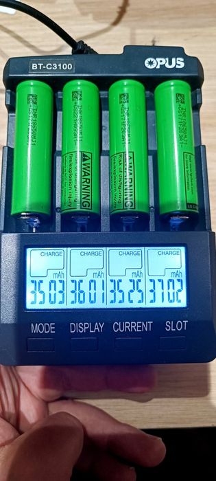 Аккумуляторы 18650 LG MJ 1 на  3500MAH