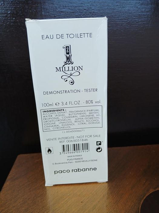 Фужерный парфюм Paco Rabanne 1 Million