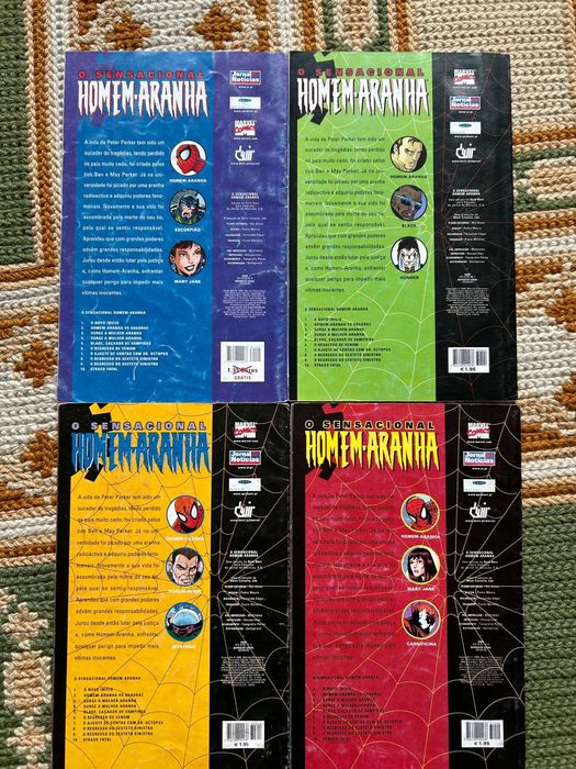 Livros de Coleção Homem-Aranha