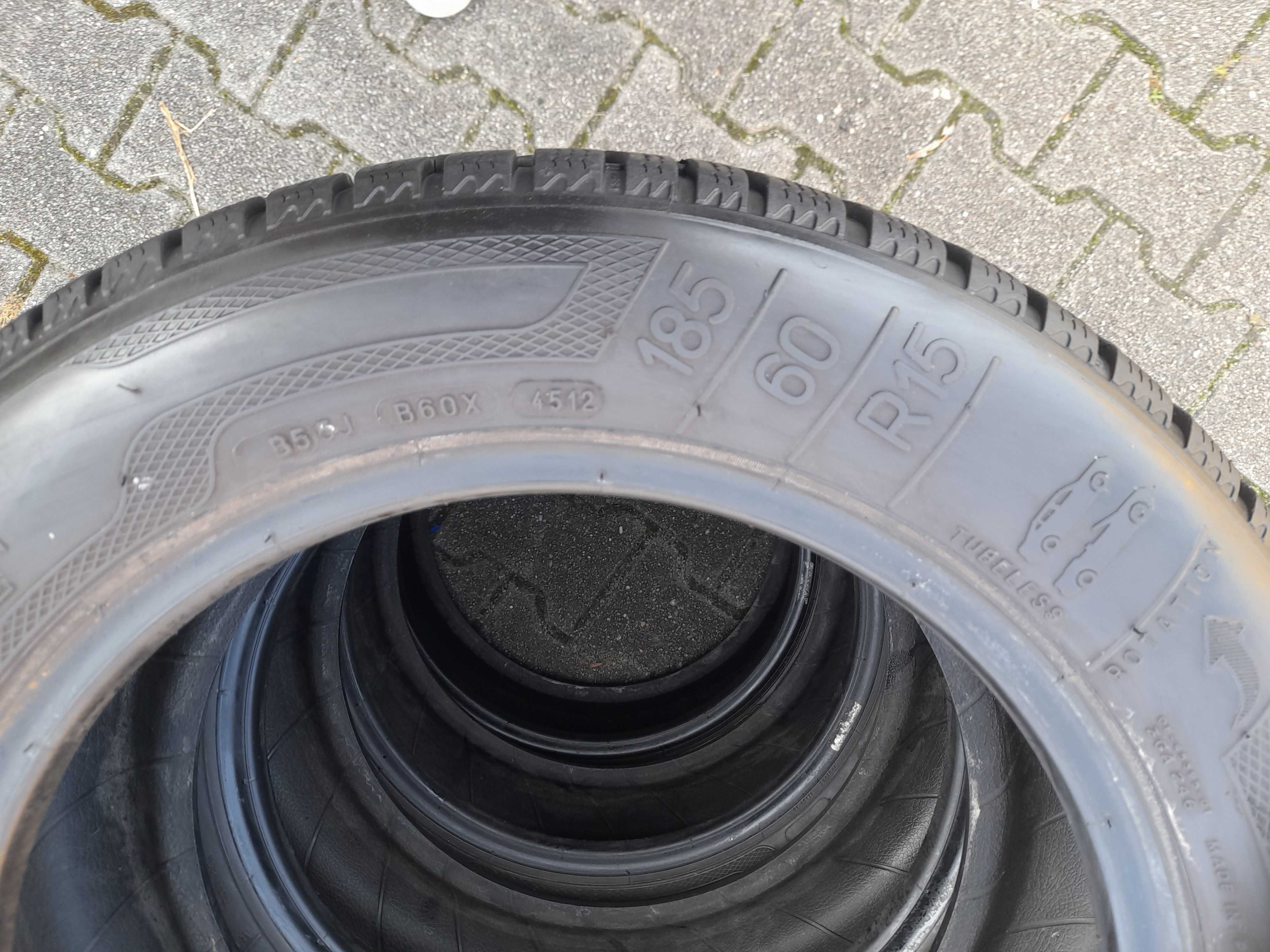 4szt zimowe Kleber HP2, 185/60 r15 84T guma 6-6,5mm