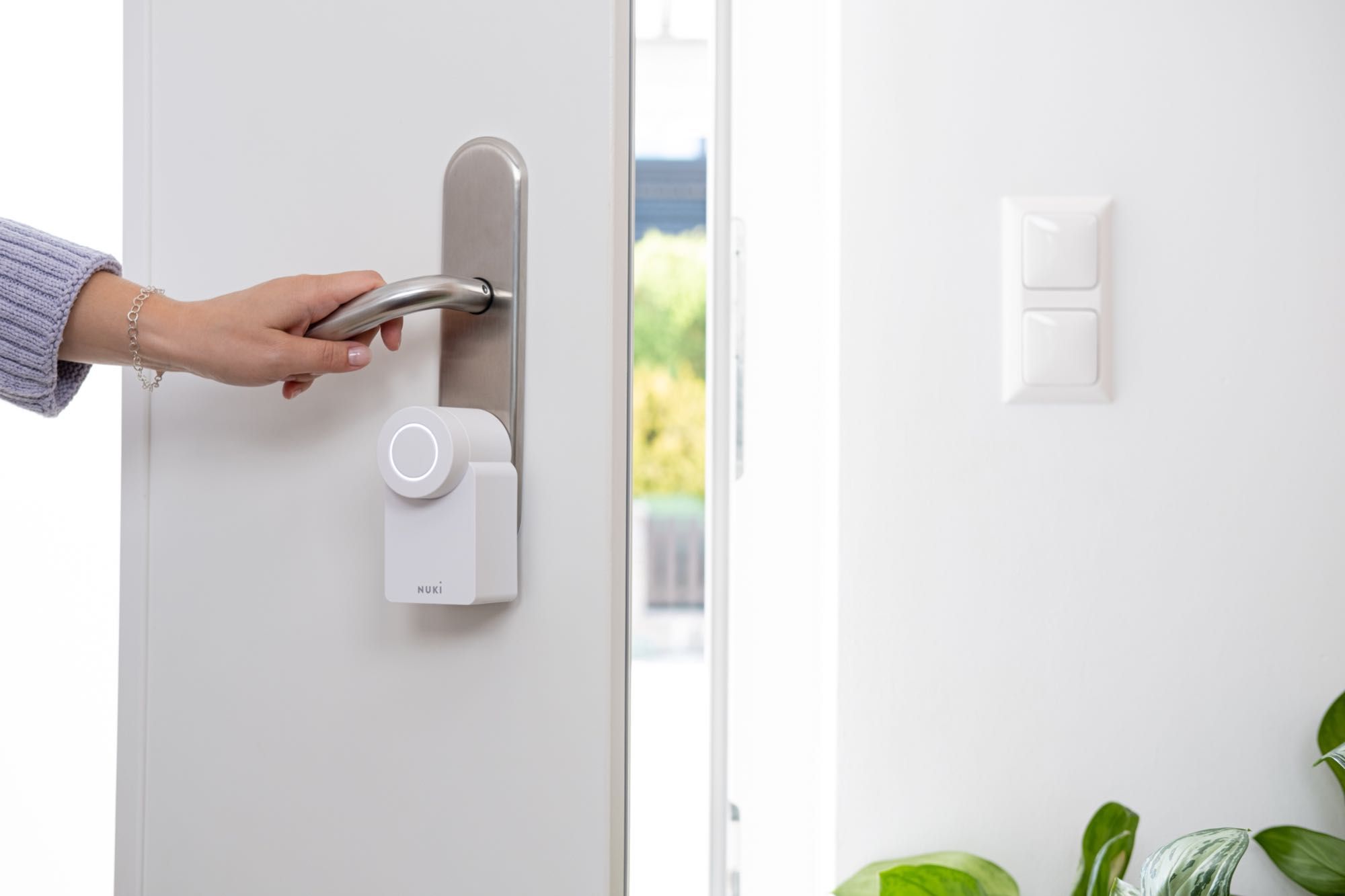 Inteligentny zamek NUKI 3.0, zamek elektroniczny, smart lock Nuki