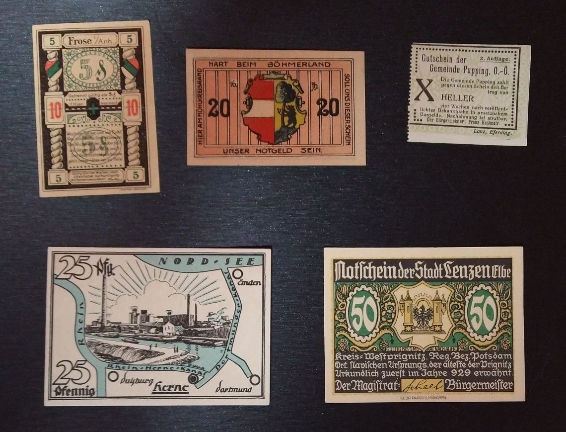 banknot  notgeld 1 szt