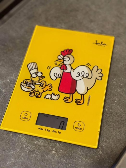 Balança de cozinha em perfeito estado