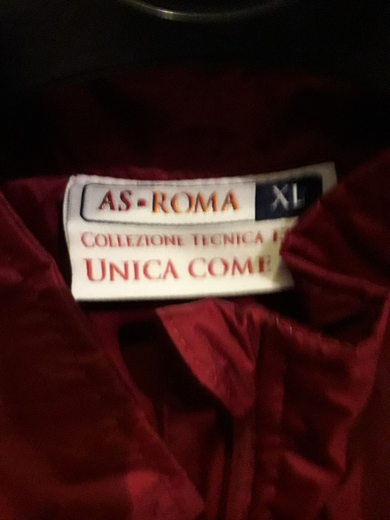 AS Roma bezrękawnik XL