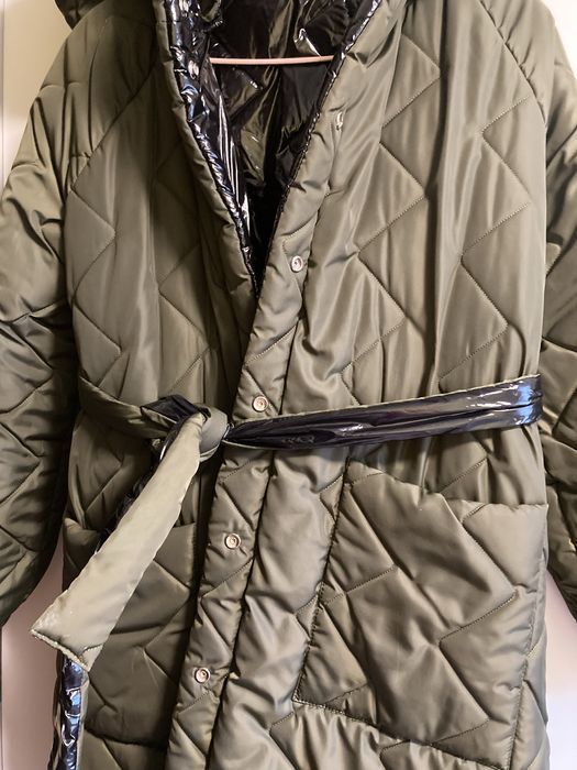 Продам двусторонній пуховик!