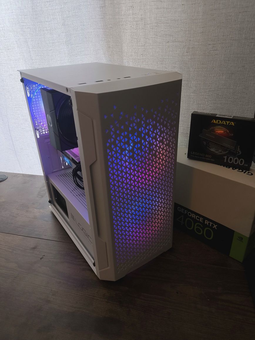Nowy Komputer RTX 4060/Ryzen 5 5600/32GB RAM/Gamingowy/Gwarancja