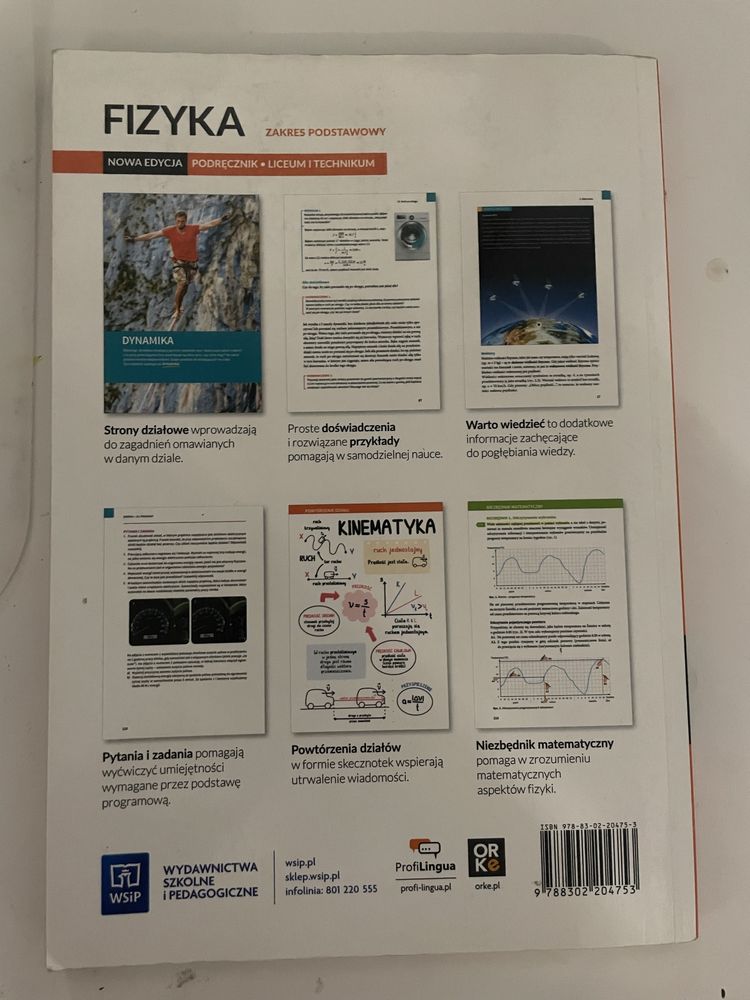 Podręcznik Fizyka 1 Zakres Podstawowy WSiP