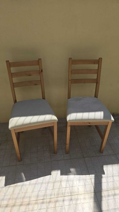 Cadeiras Castanhas IKEA x5 (Conjunto de 5 Cadeiras)