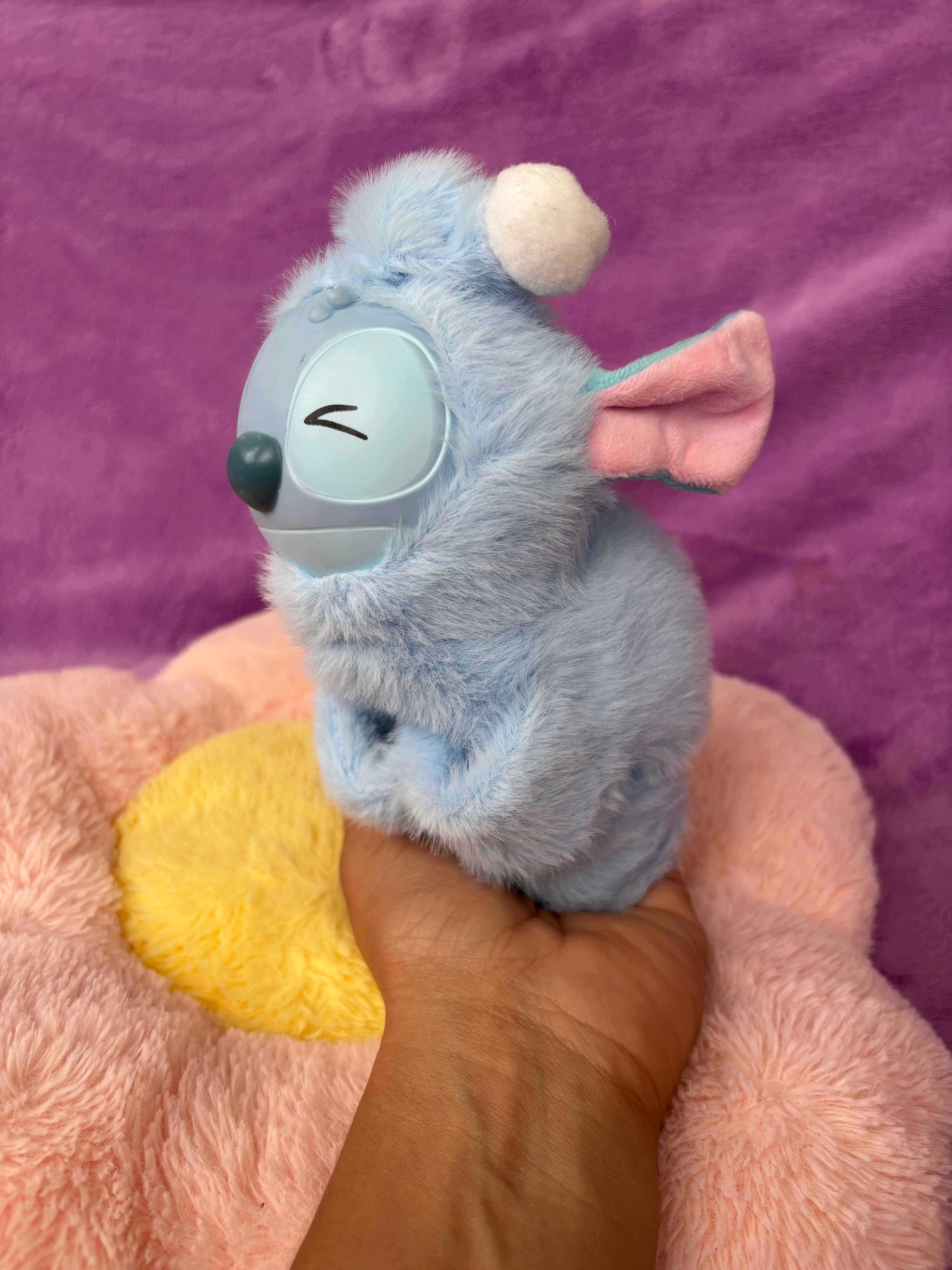 Pluszak Stitch na Rękę – Interaktywna Zabawka Bransoletka 20 cm