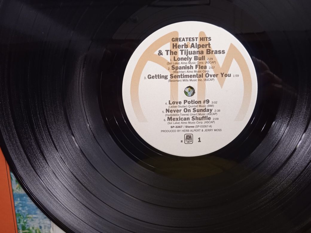 Herb Alpert i the Tijuana Brass Greatest hits winyl