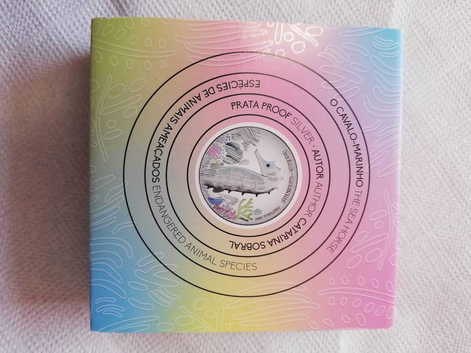 Moeda Prata Proof 2021 de 5,00€ – Cavalo-Marinho