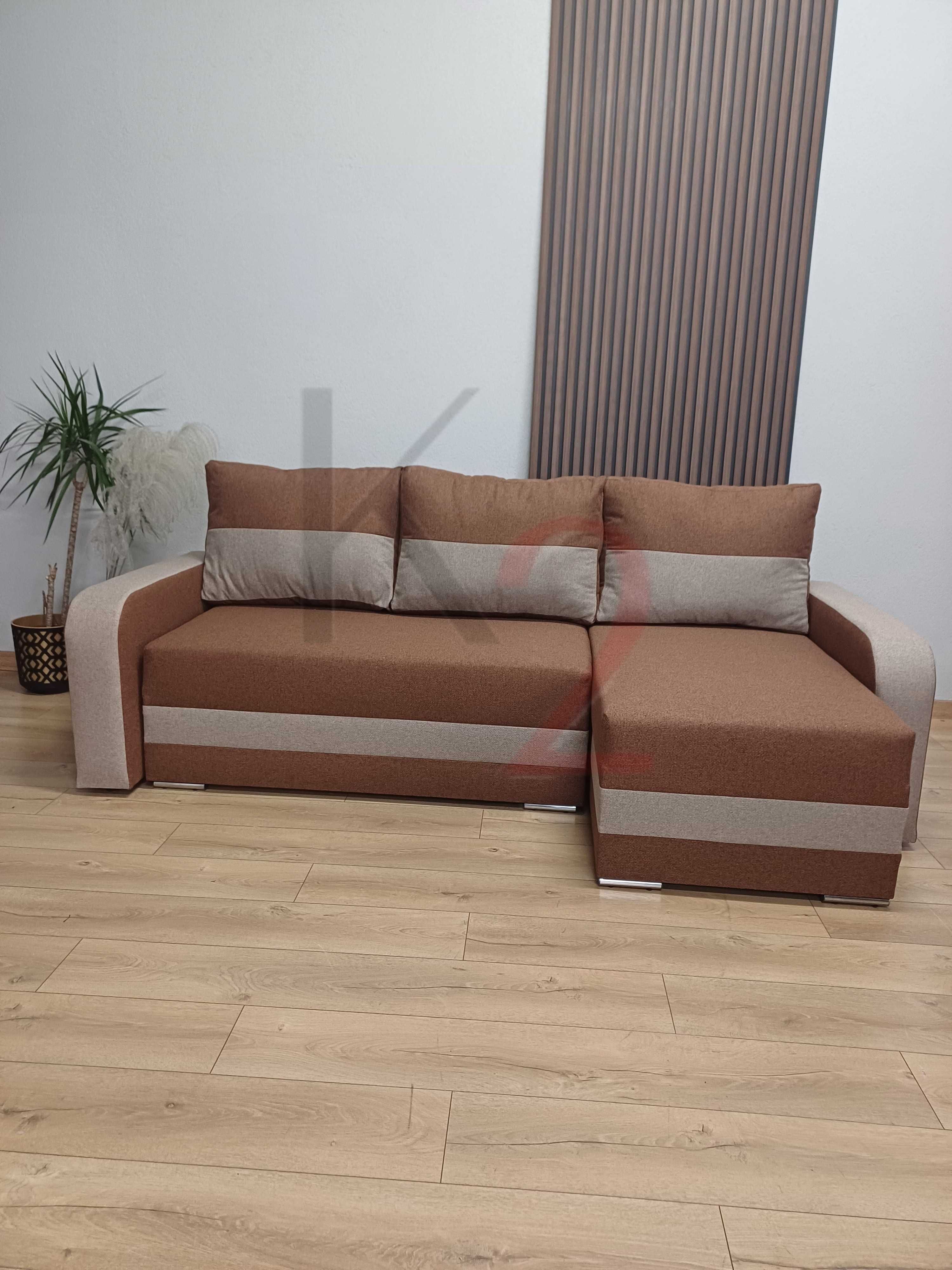 narożnik Darwin, sofa mały USB narożnik +gratis