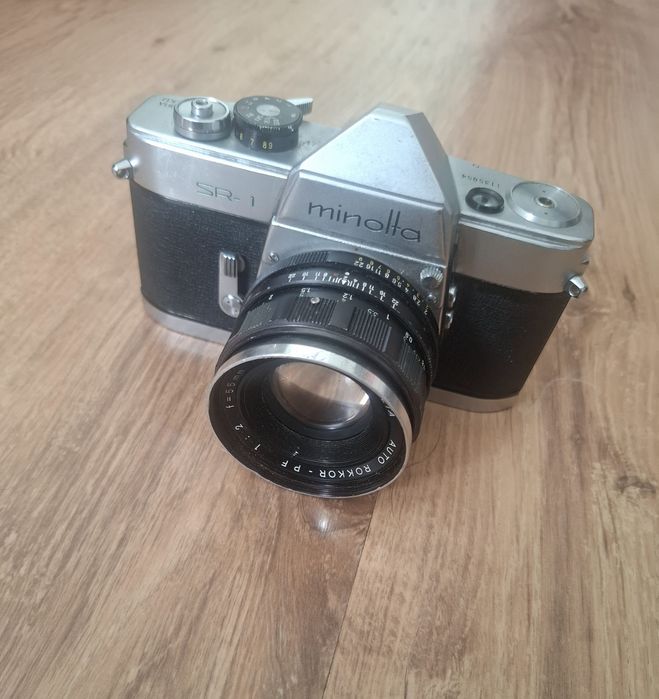 Minolta SR1  obiektyw 55mm