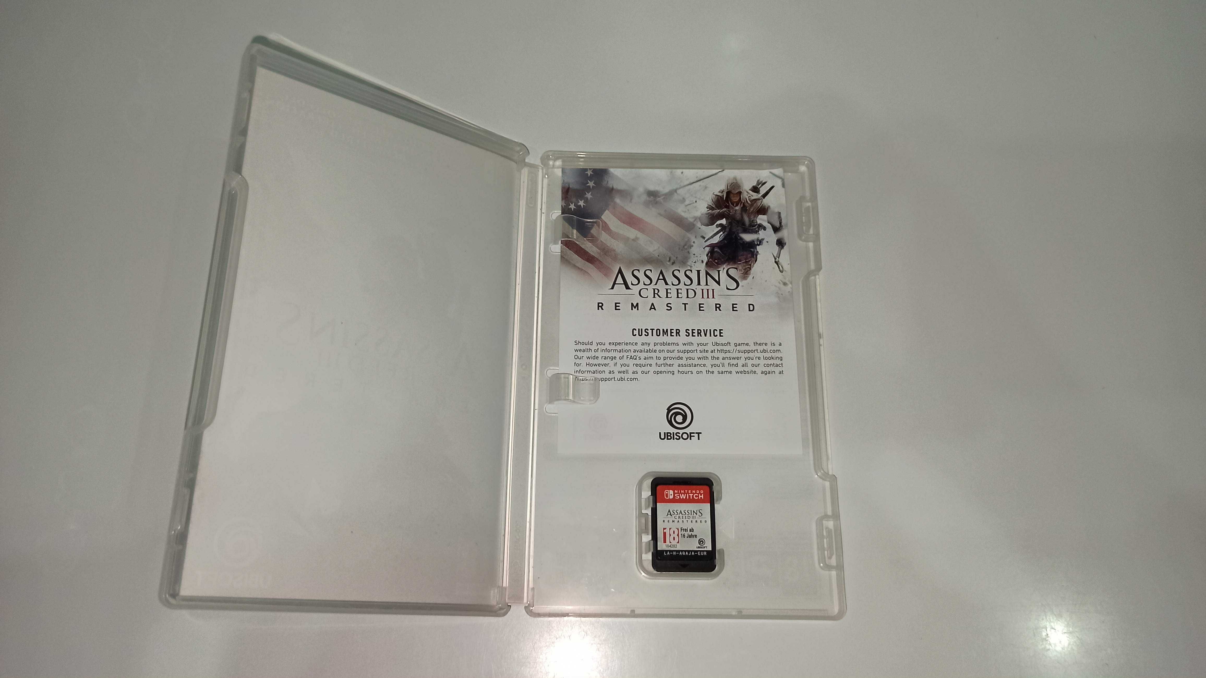 nintendo switch ASSASSIN’S CREED III REMASTERED PL zestaw 2 gier