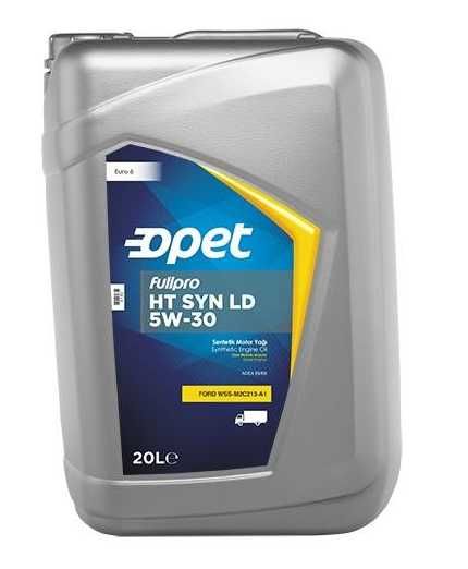 Мастило моторне Opet Fullpro HT SYN LD 5W-30, 20 л (E6, E9)
