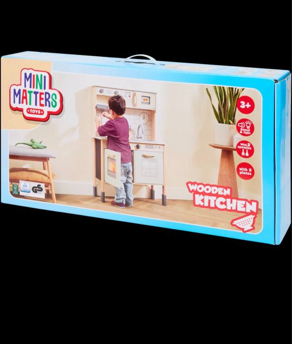 Кухня дитяча деревʼяна іграшкова з Mini Matters